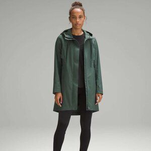 Lululemon Rain Rebel Jacket Dark Forest NWT
